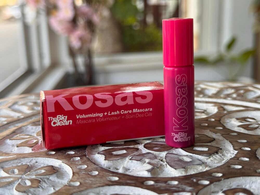 Kosas The Big Clean Volumizing Lash Care Mascara Intense Black travel size